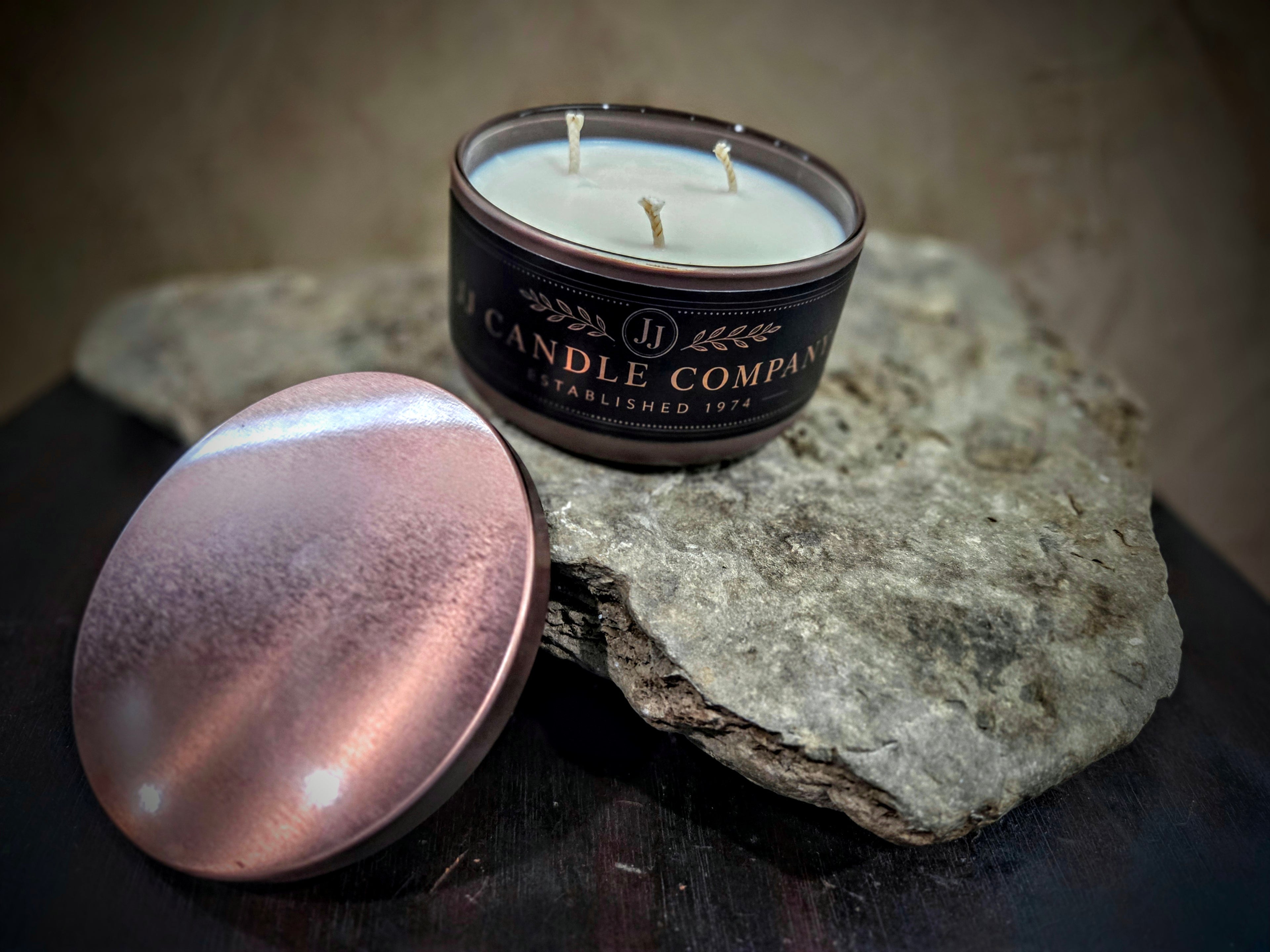 Midnight Leather  (3 wick/Brown)
