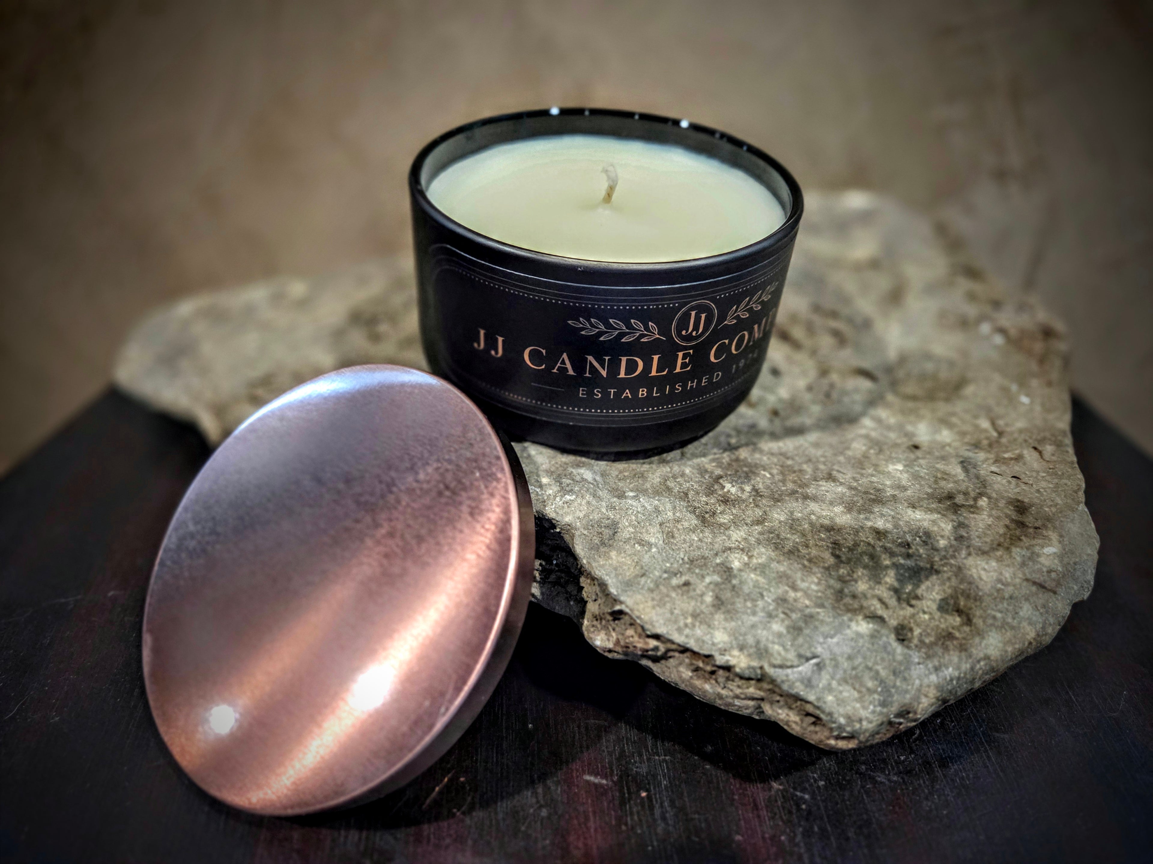 Midnight Leather (single wick/Black)